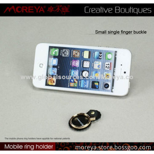 Smaller Finger Ring Cradle for All Mobile Phones to Hold and Stand, Zinc Alloy MaterialNew